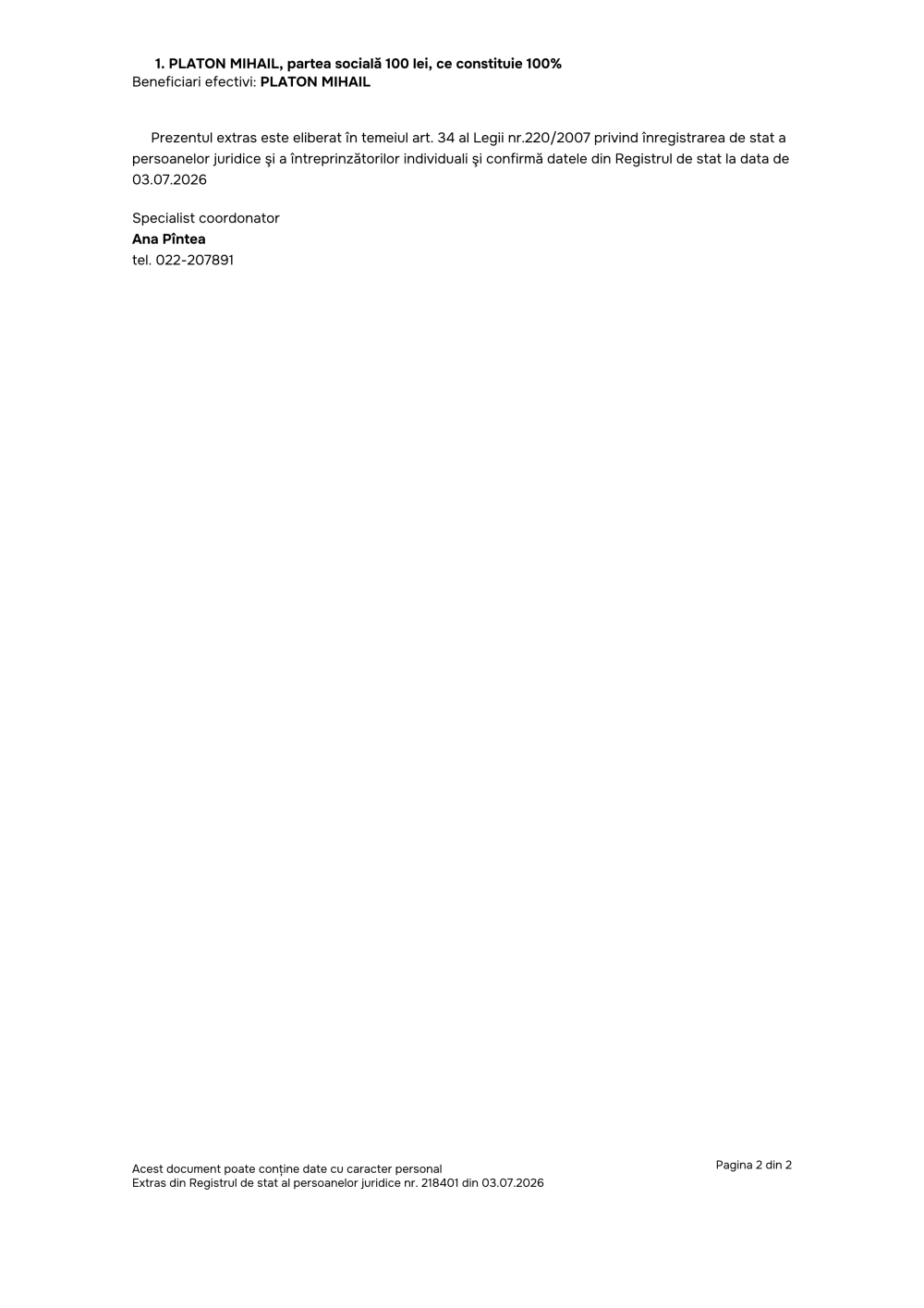 "CIVIL AND INDUSTRIAL ENGINEERING" S.R.L.